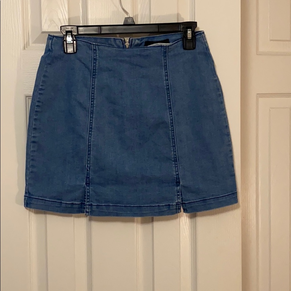 Jean skirt, size M